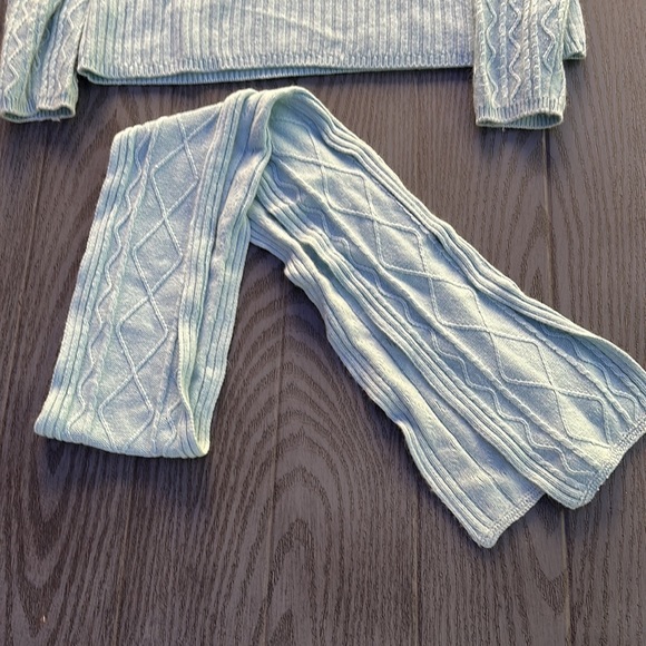 Charter Club Embellished Beaded Sweater & Scarf Set - Picture 7 of 7